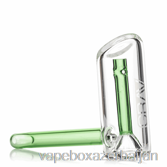 E-Juice Vape GRAV Mini Hammer Bubbler Green Accent